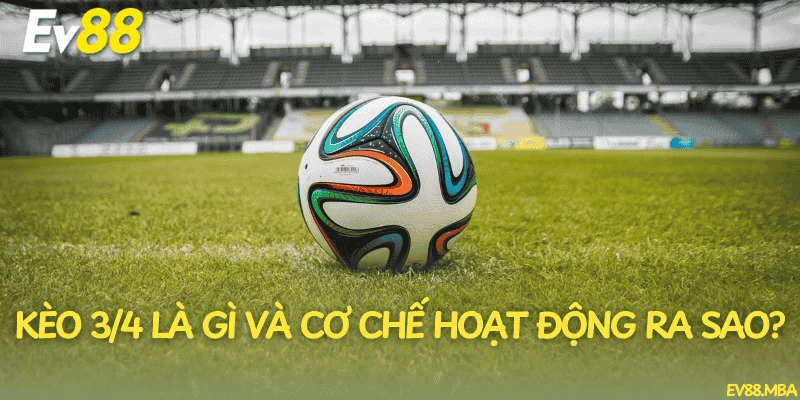 Kèo 3/4 là gì và cơ chế hoạt động ra sao?